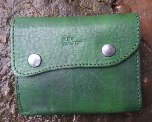 Zelená peněženka pro dámy
